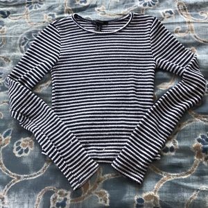 Forever 21 cropped long sleeve